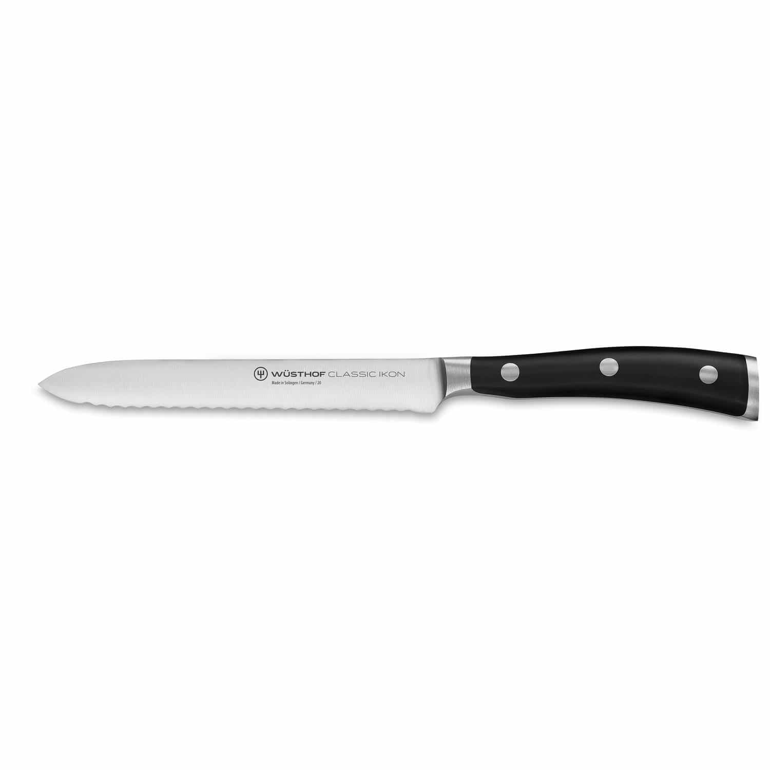 Wusthof Serrated Cold Cuts Knife 14 cm Classic Ikon 1030331614