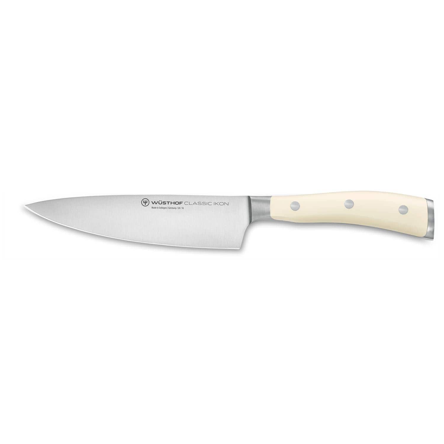 Wusthof Chef's Knife 16 cm Classic Ikon Creme 1030430116