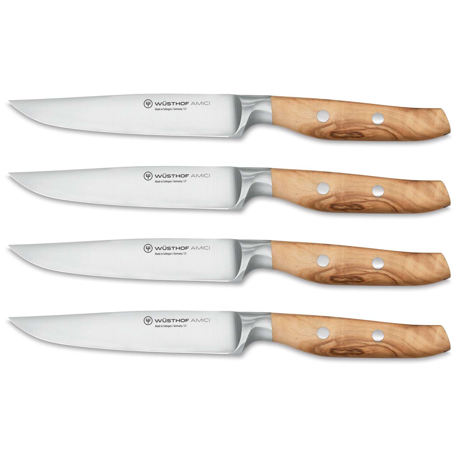 Wusthof Steak Knives Set 12 cm 4 pcs Amici 1071360401
