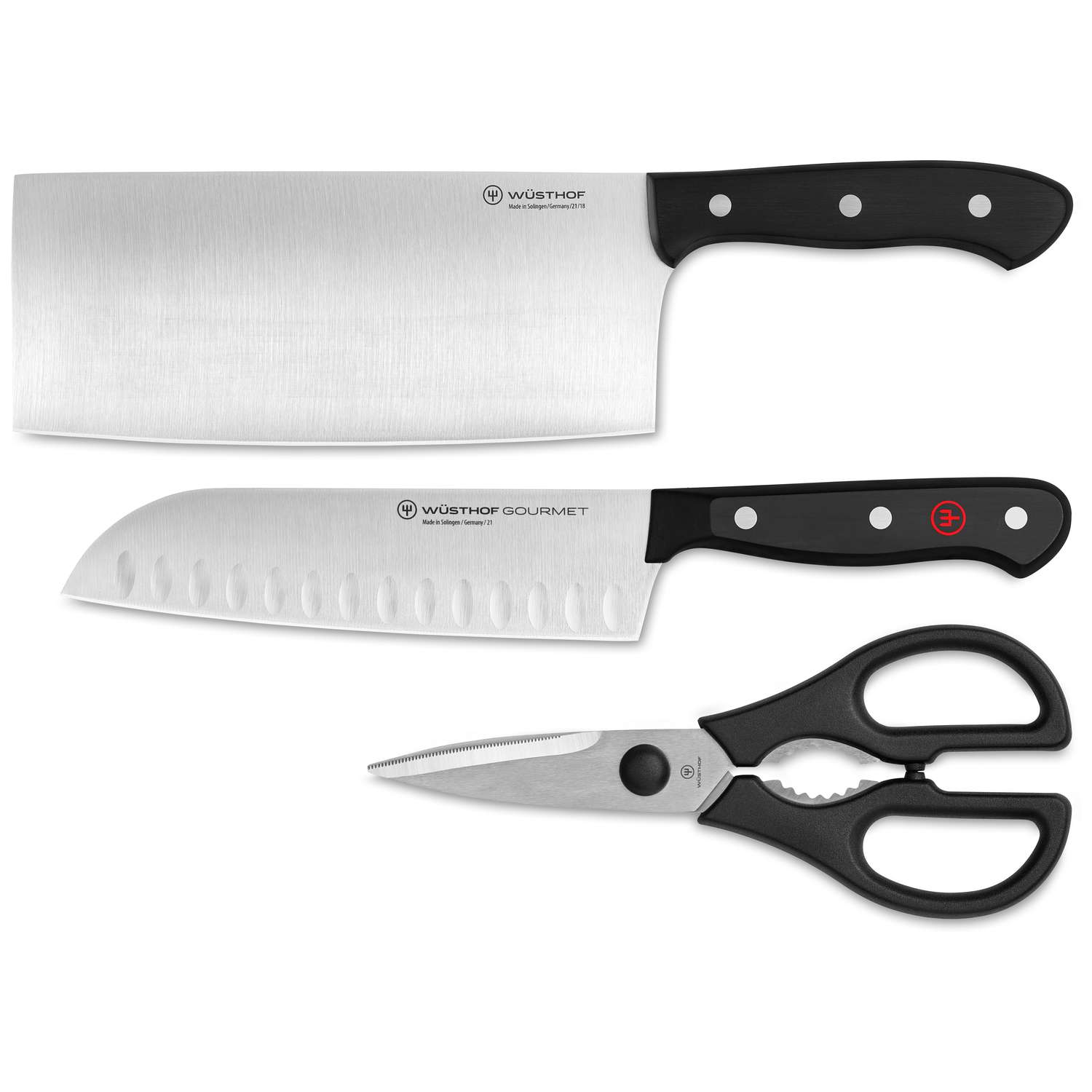 Wusthof Knives Set 3 pcs Gift Box Gourmet 1125060311