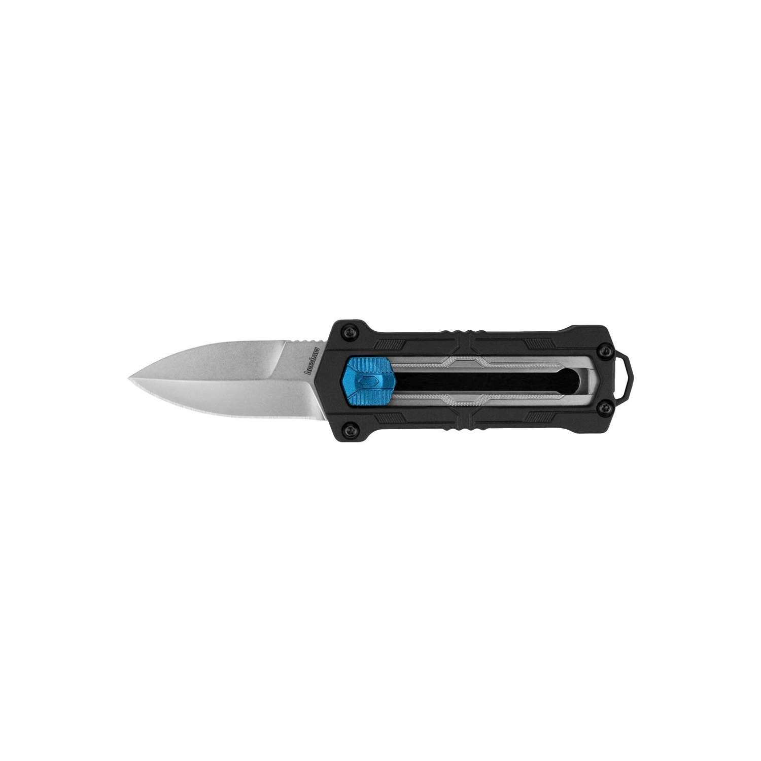 Kershaw Kapsule Stonewashed Pocket Knife 5 cm Black Handle 57 gr 1190X