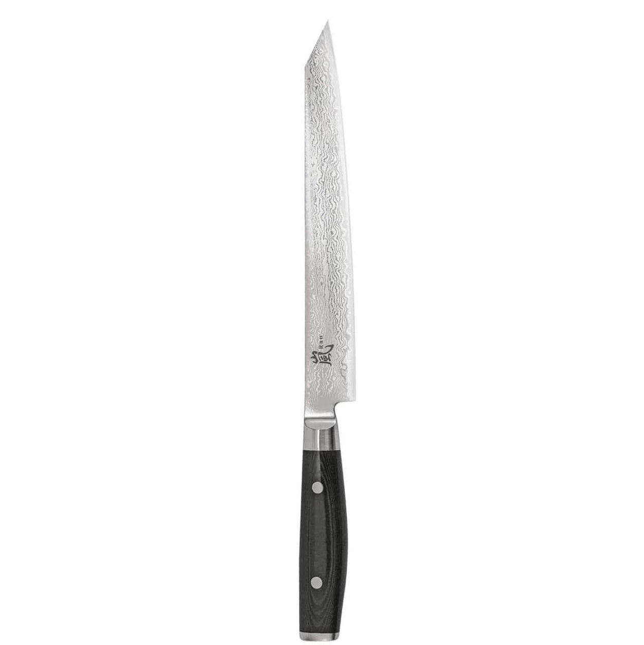 Yaxell Damascus Serrated Utility Knife 23 cm Ran 36039