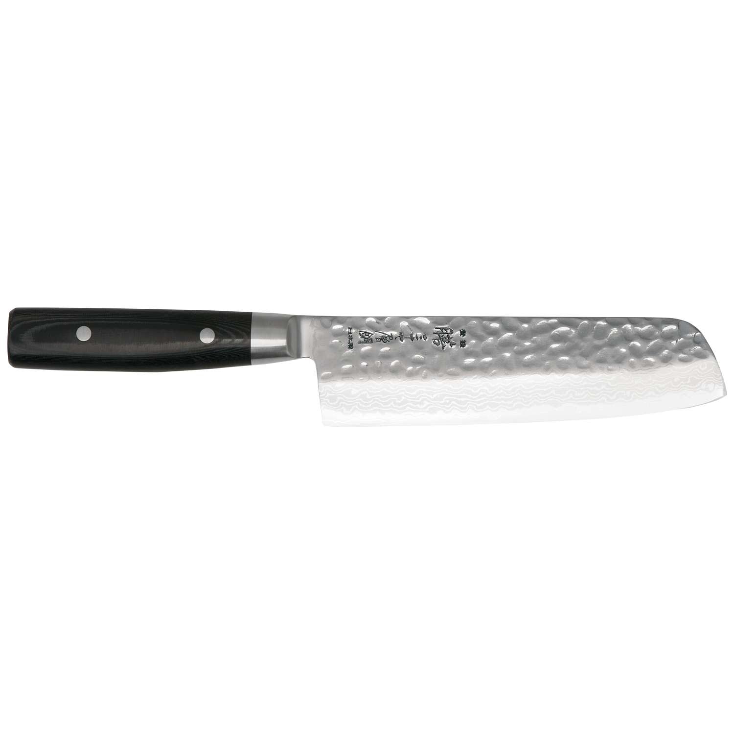 Yaxell Damascus Nakiri Knife 18 cm Zen 35504