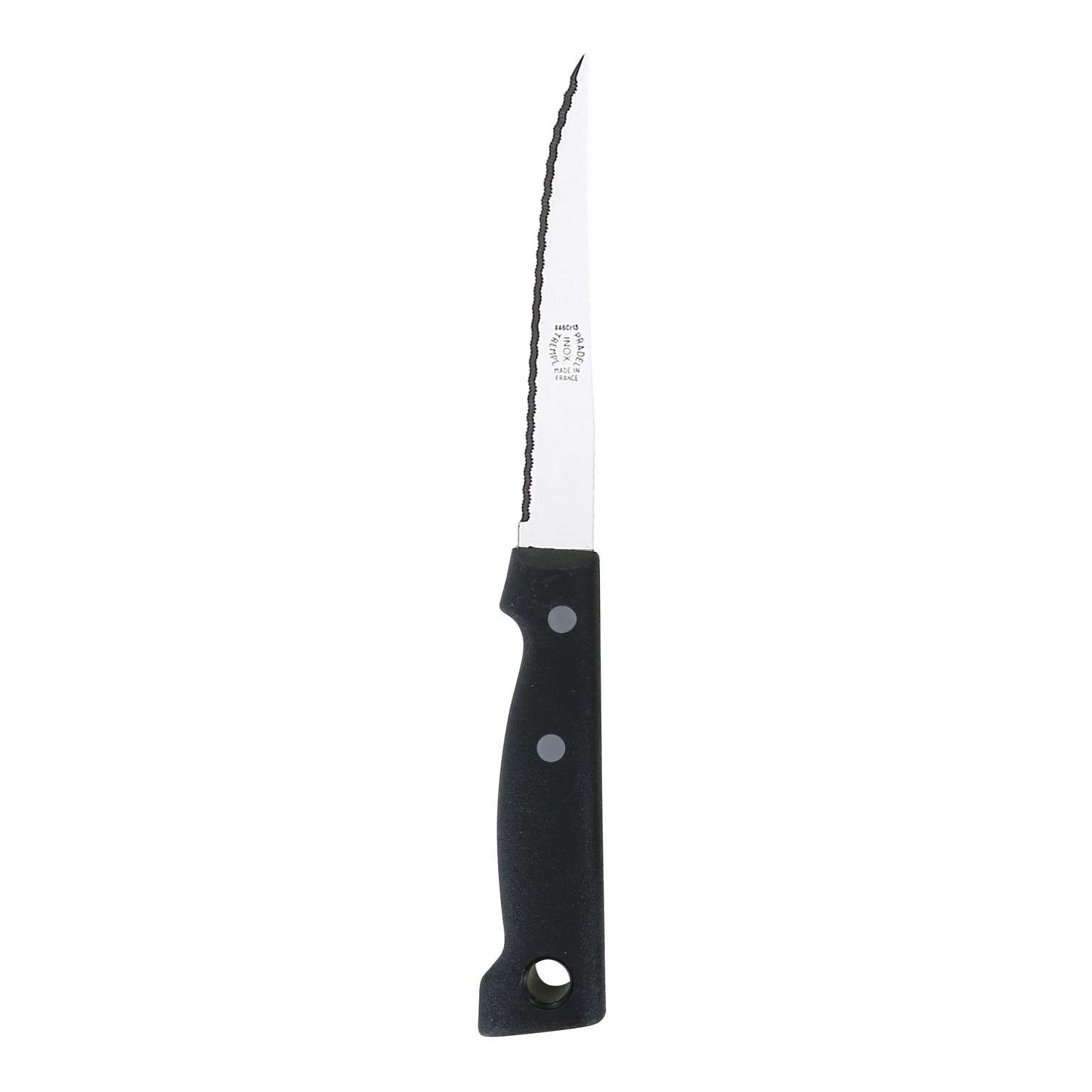 Andre verdier Serrated Steak Knife 11 cm Black Handle 57NRG