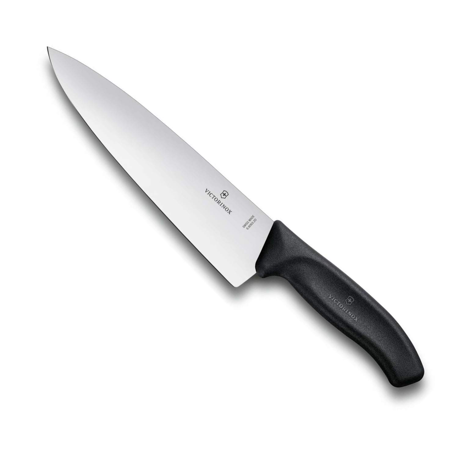 Victorinox Chef's Knife Extra Wide Blade 20 cm Black Handle Swiss Classic 6.8063.20B