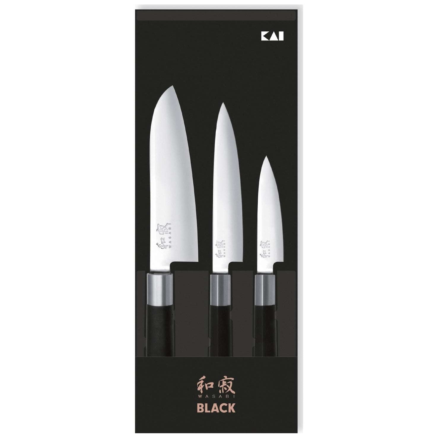 KAI Knives 3 pcs Set Wasabi 67S-310