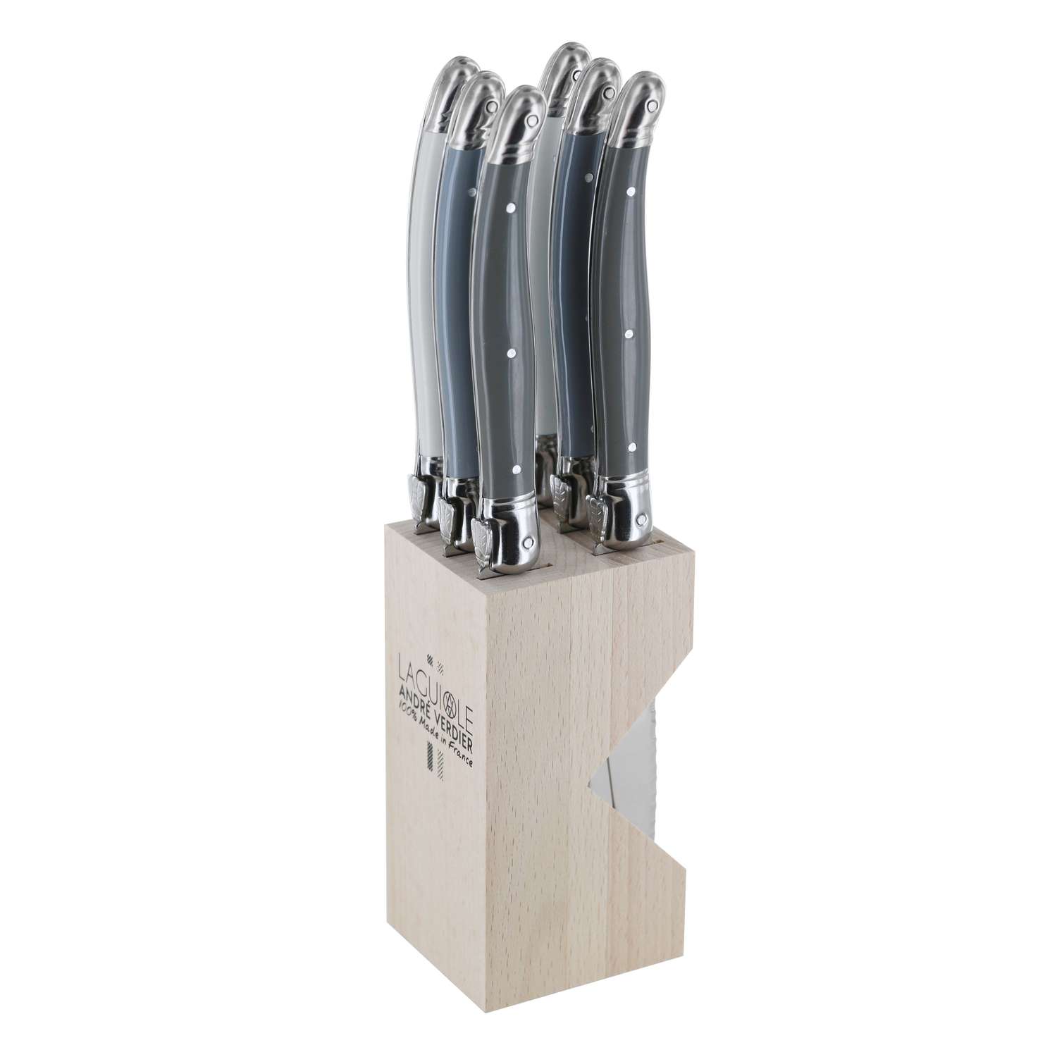 Andre verdier Knife Block 6-Piece Set Mystify Laguiole Debutant 706MYSBBP