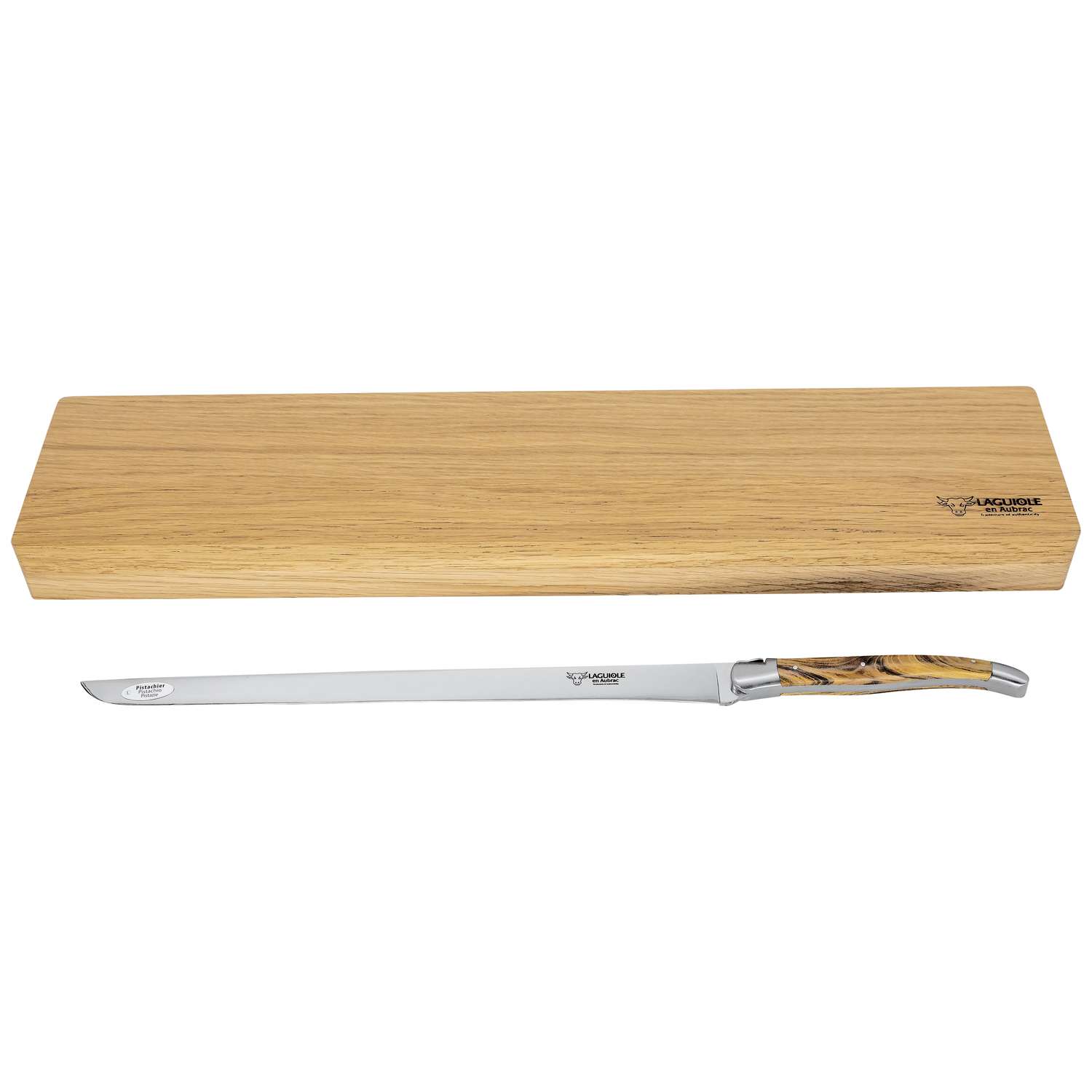 Laguiole en aubrac Ham Knife 30 cm With Pistacchio Handle Laguiole en Aubrac C2A99PII