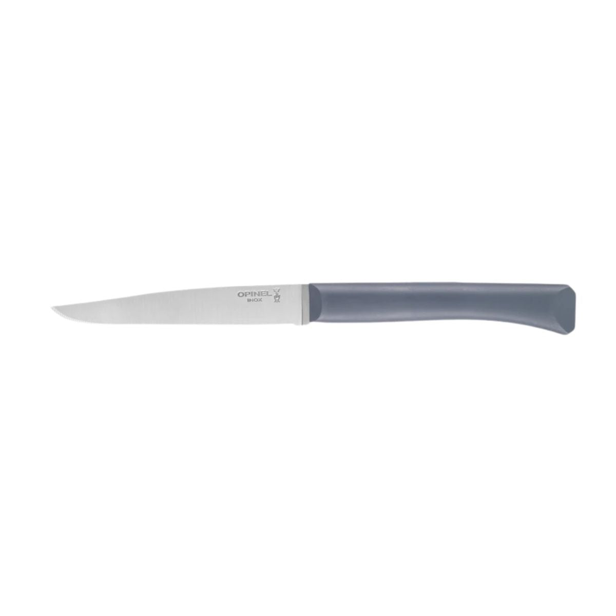 Opinel Utility Knife 11 cm Grey Handle No 125+ Bon Appetit+ 001903