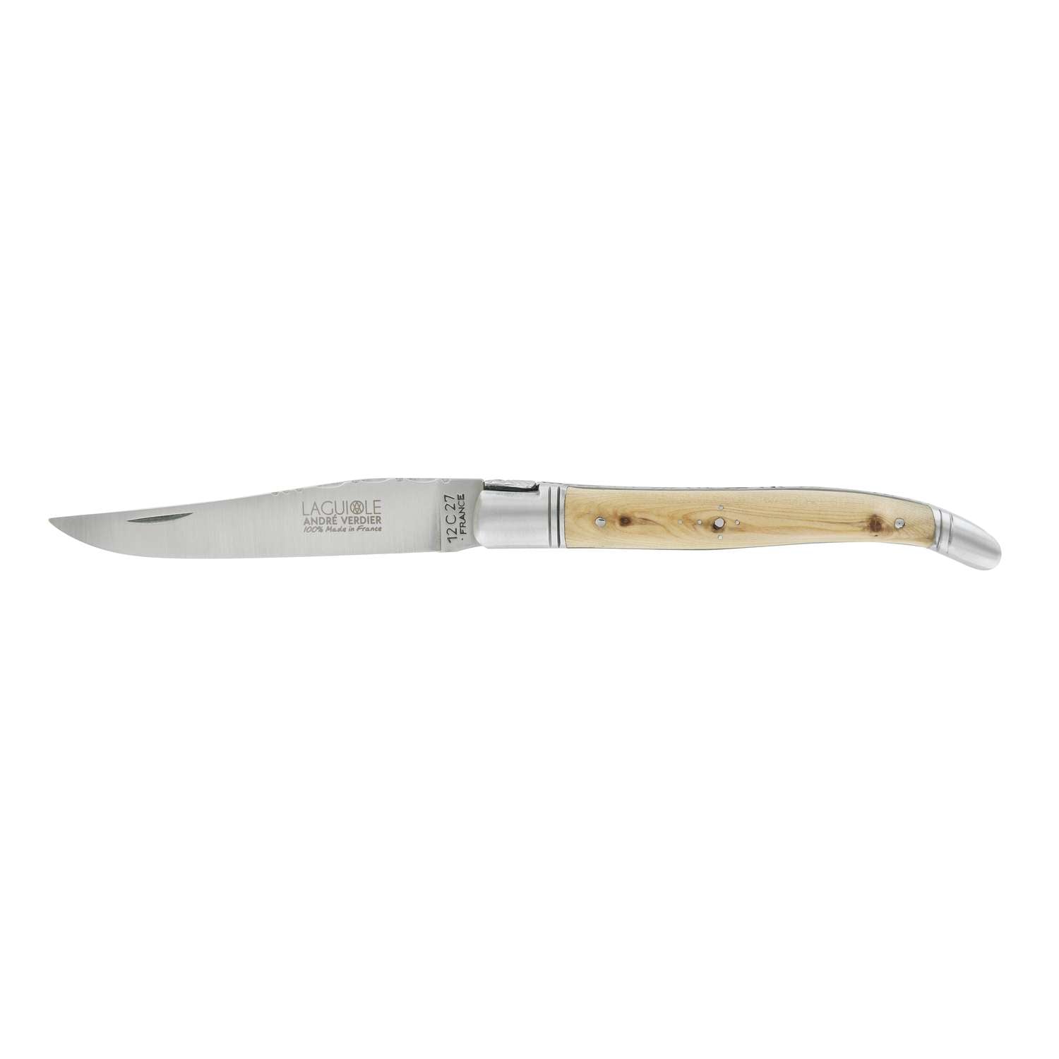 Andre verdier Pocket Knife 12 cm Cedar Handle Laguiole Prestige