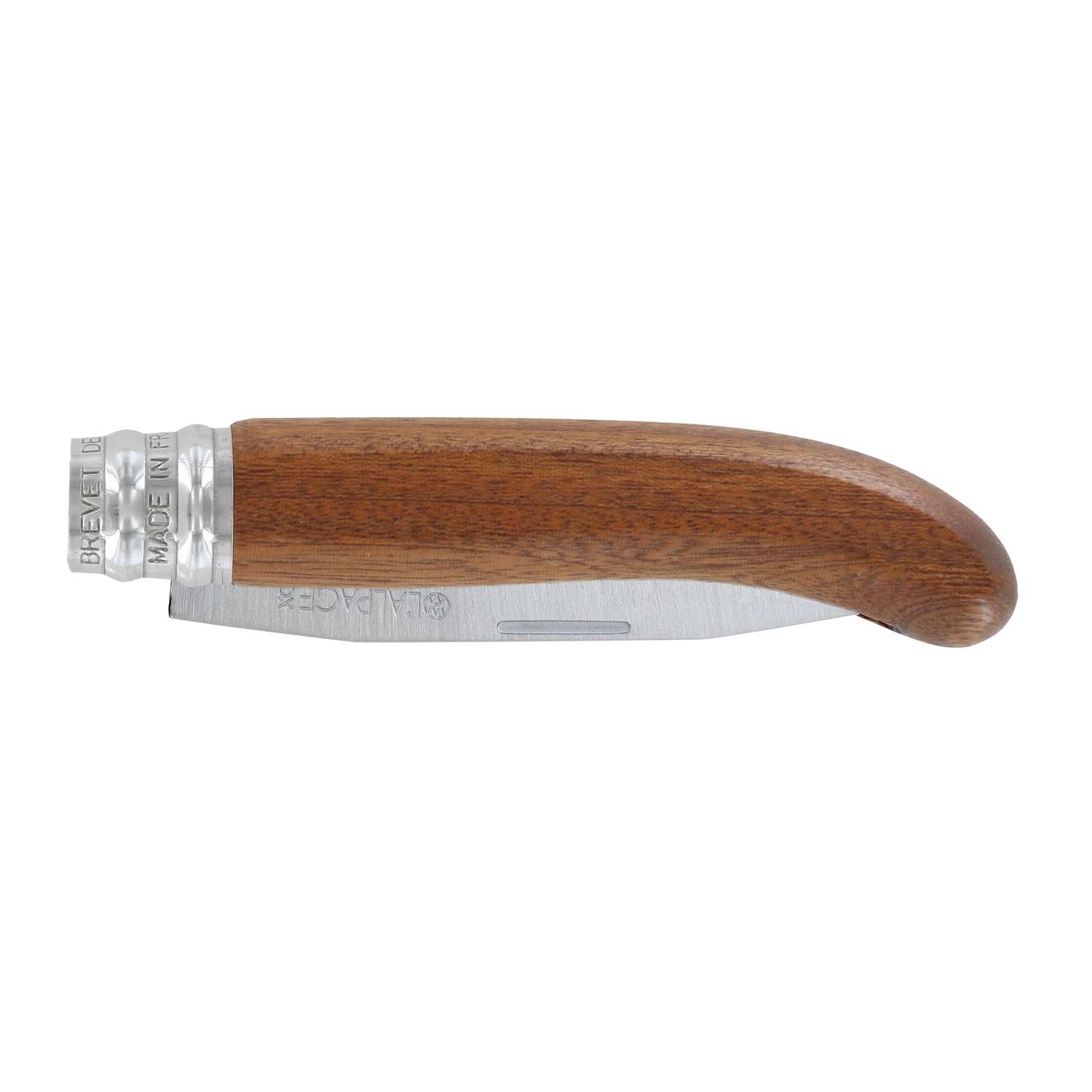 Andre verdier Pocket Knife 8.5 cm Wooden Sapelli Handle L'Alpage