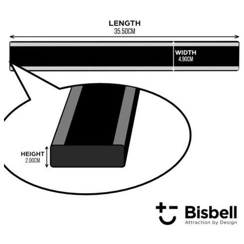 Bisbell Magnetic Knife Rack 50 cm Black Bisichef B44X50