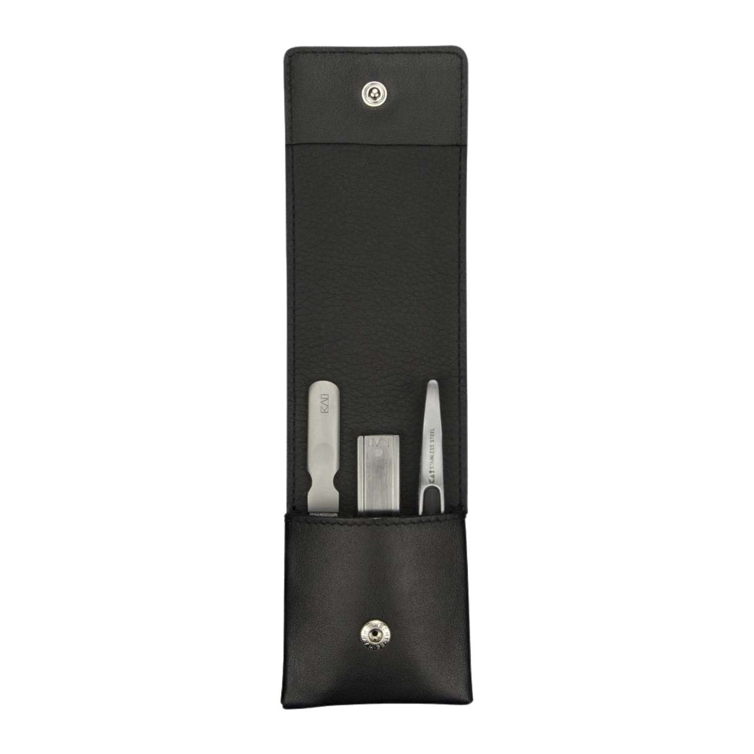 KAI Japanese Manicure Set 3 pcs (Nail Nippers, Nail File & Tweezers) Instruments Sets BCI-SET1.1