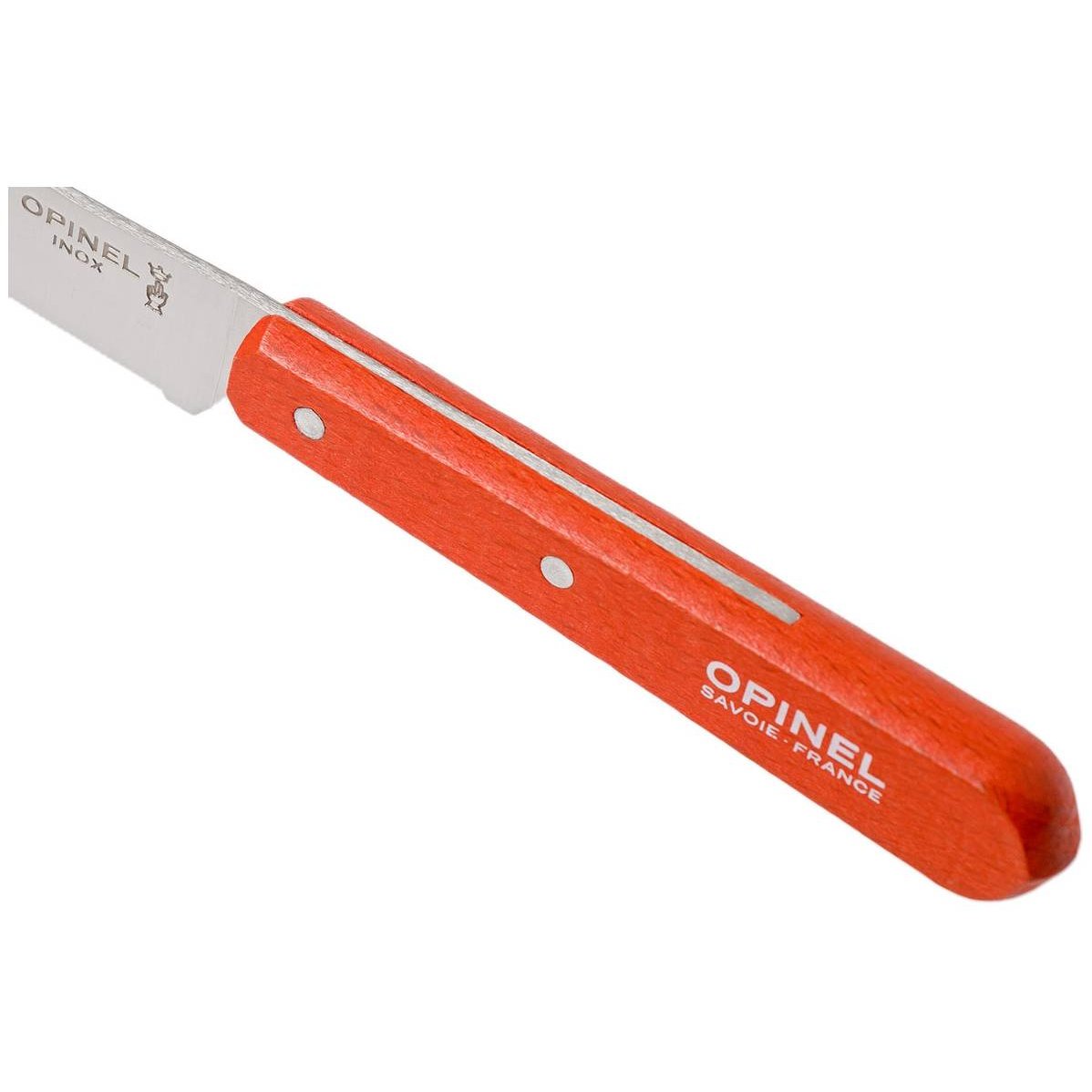Opinel Butter Knife 11.5 cm Orange Beechwood Handle 002176