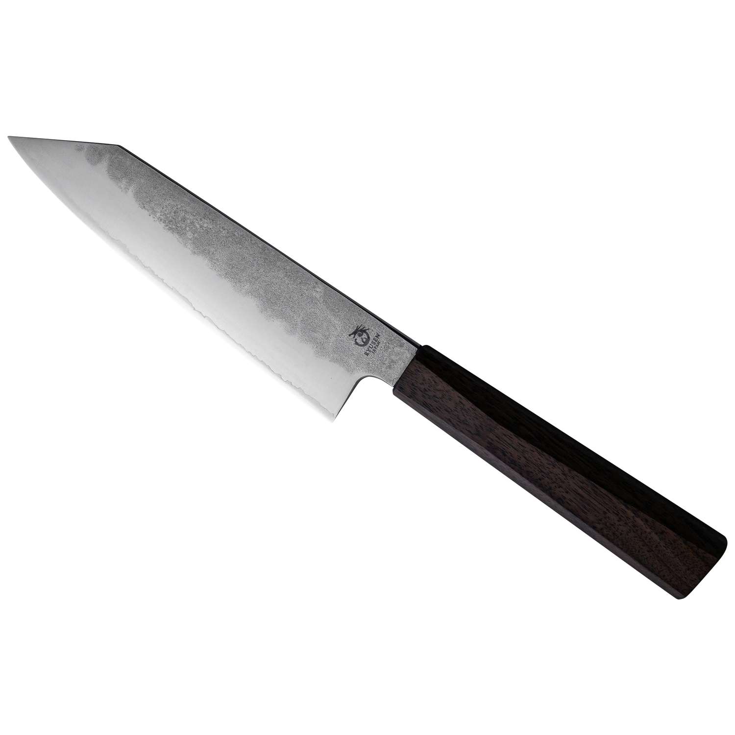 Ryusen Santoku Knife 17.5 cm Walnut Handle Blazen BZ-407