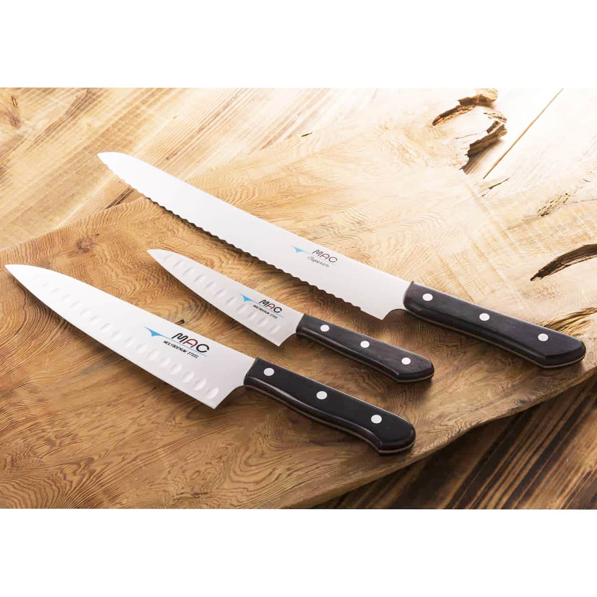 MAC Knives Set 3 pcs In Gift Box Chef Series CHEF-33