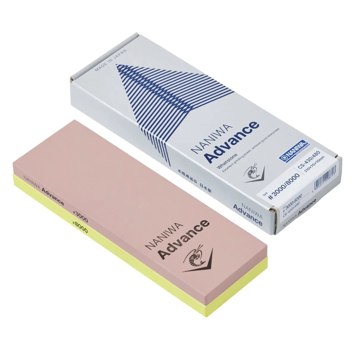 Naniwa Whetstone 2 Sided #3000/#8000 Super stone CS-430/480