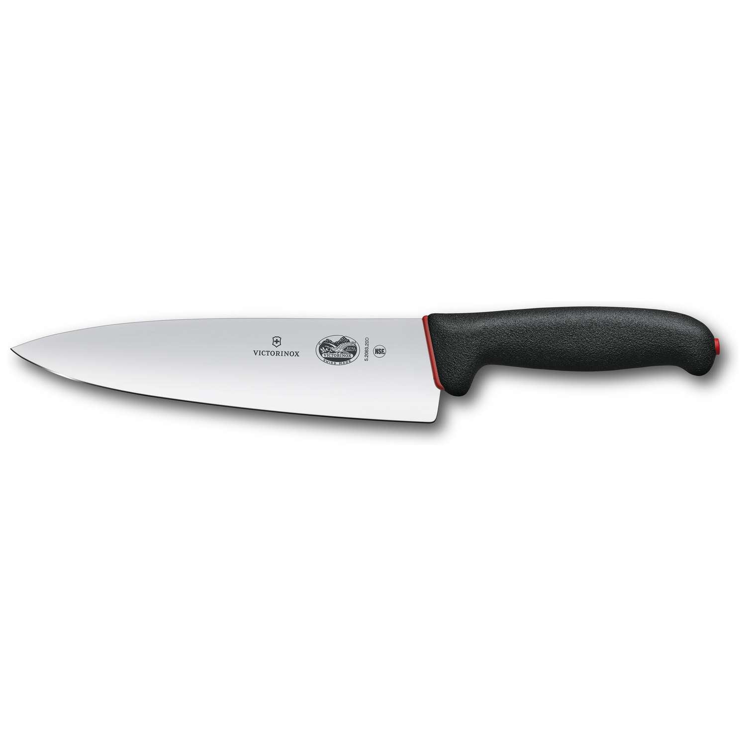 Victorinox Chef's Knife Extra Wide Blade 20 cm Dual Grip Handle 5.2063.20D