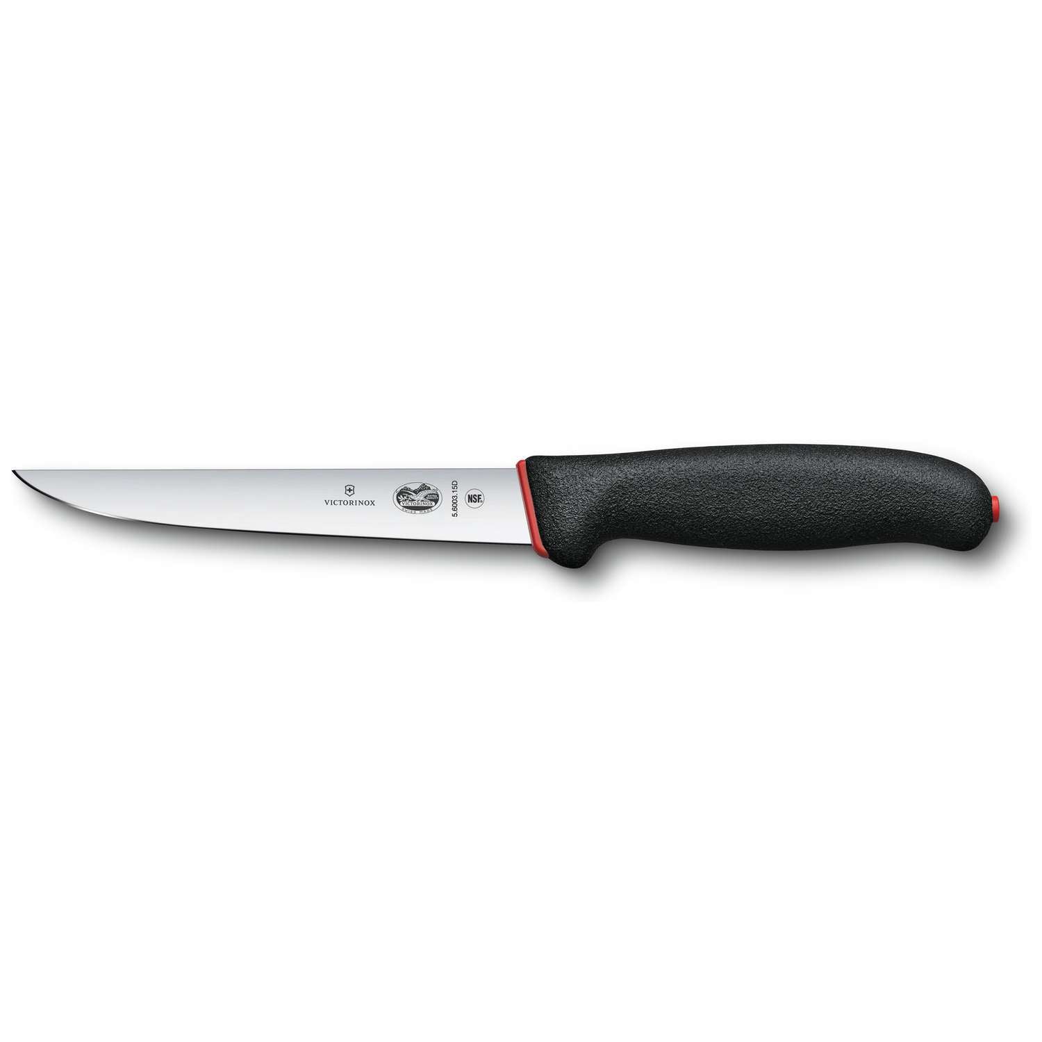Victorinox Boning knife 15 cm Straight Wide Blade Dual Grip Handle 5.6003.15D