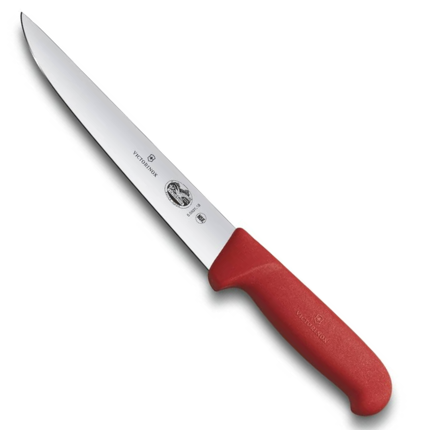 Victorinox Boning & Sticking Knife 18 cm Red Fibrox Handle 5.5501.18