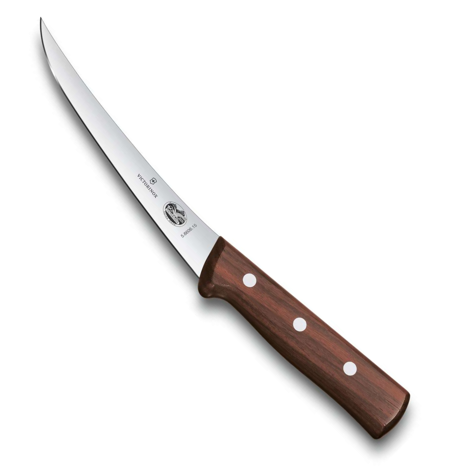 Victorinox Μαχαίρι ξεκοκαλίσματος με καμπύλη στενή λάμα 15 εκατ. ξύλινη λαβή 5.6606.15