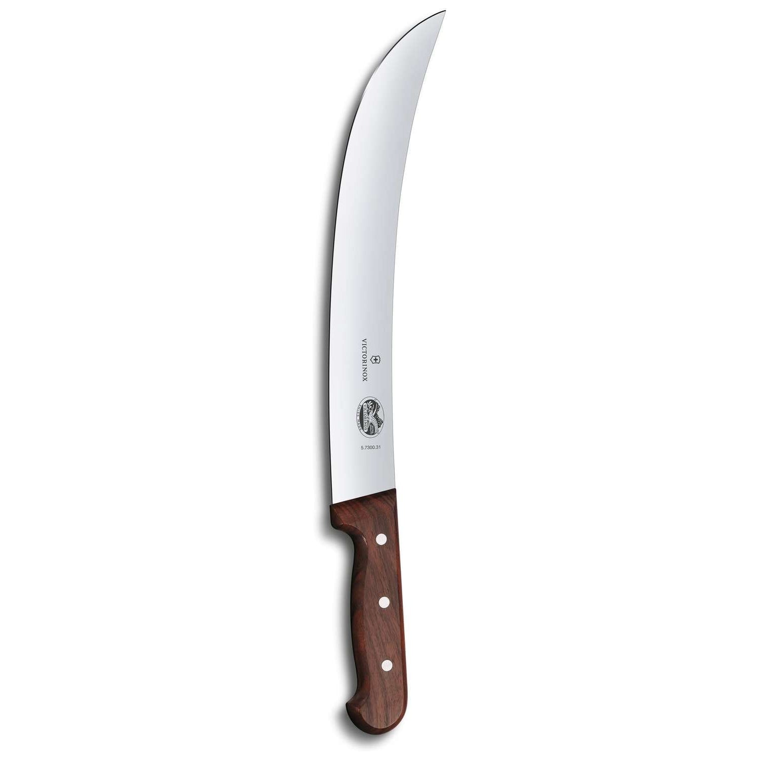 Victorinox Curved Butcher Knife 31 cm Wooden Handle 5.7300.31