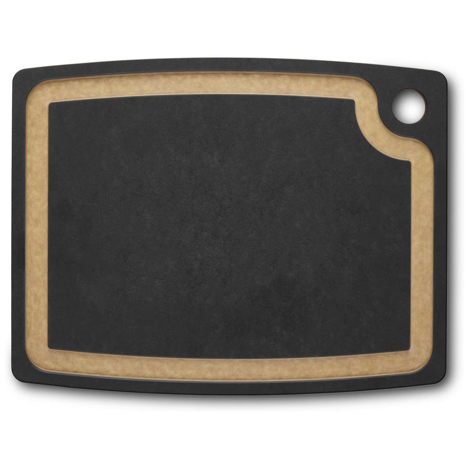 Victorinox Cutting Board With Groove Black 36.8 x 28.6 cm Gourmet 7.4128.3