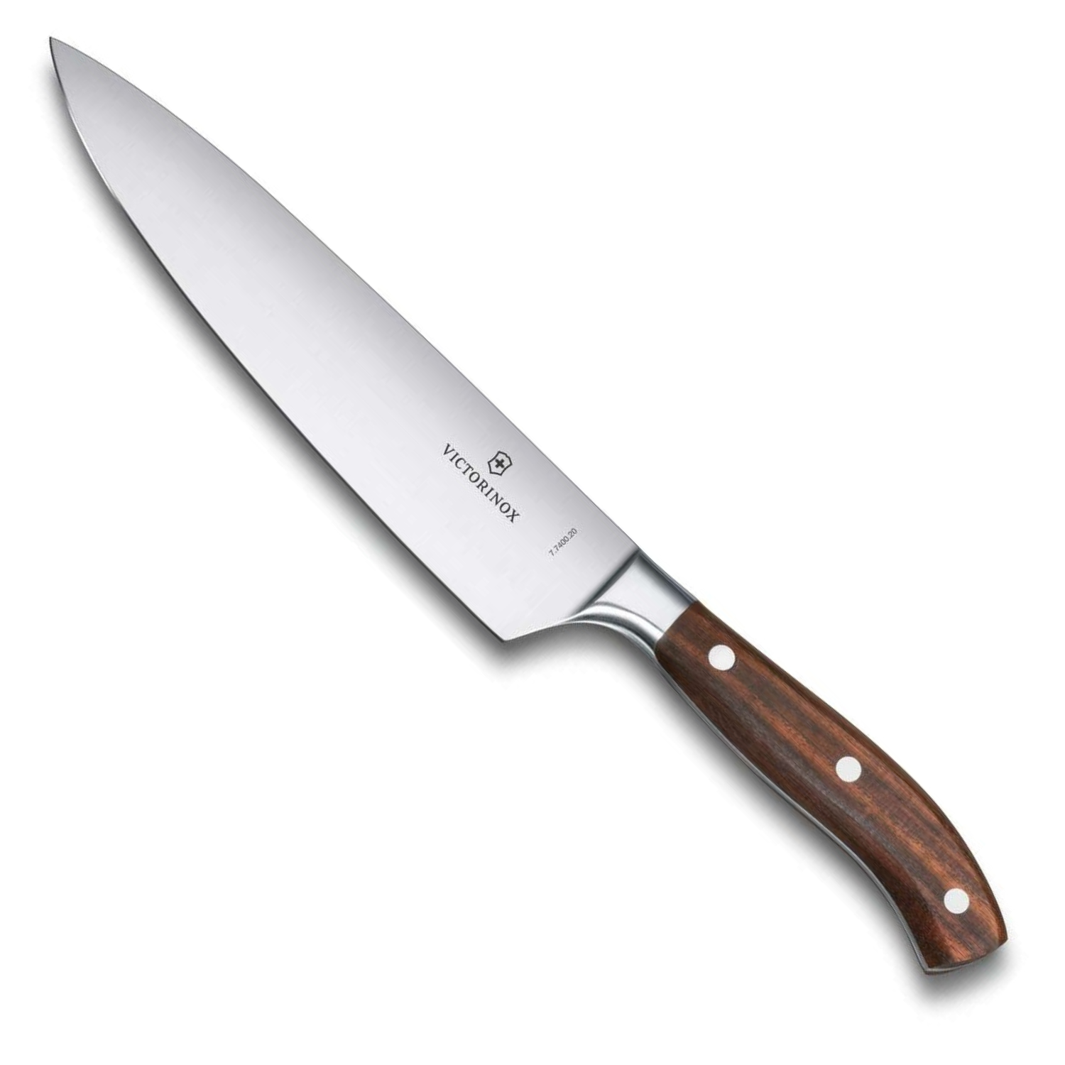Victorinox Chef's Knife 20 cm Wooden Handle Gift Box Grand Maitre 7.7400.20G