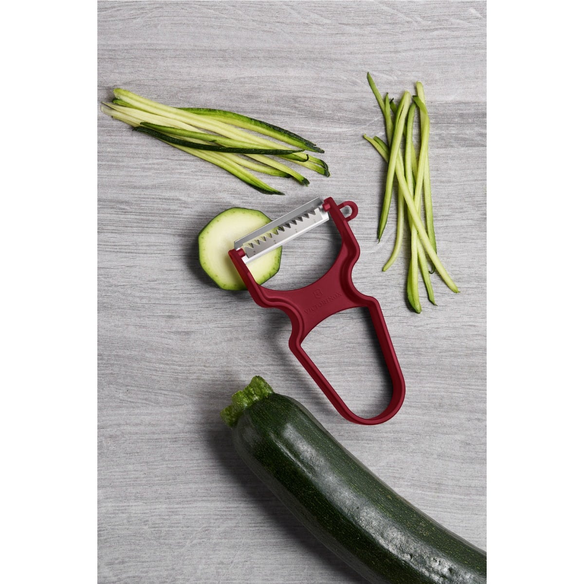 Victorinox Stainless Steel Julienne Cutter With Red Plastic Handle RAPID 6.0934.1