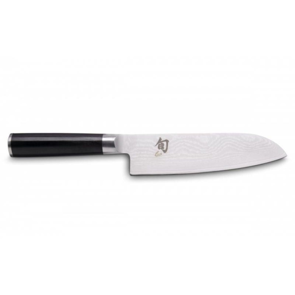 KAI Damascus Santoku Knife 18 cm Shun DM-0702