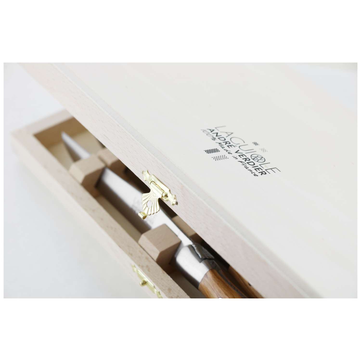 Andre verdier Steak Knife 12 cm 6-Piece Set Gift Box Laguiole Origine