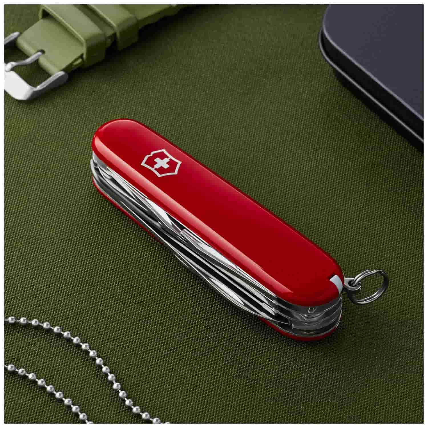 Victorinox Fieldmaster Swiss Army Knife 91 mm 15 Functions Red 1.4713