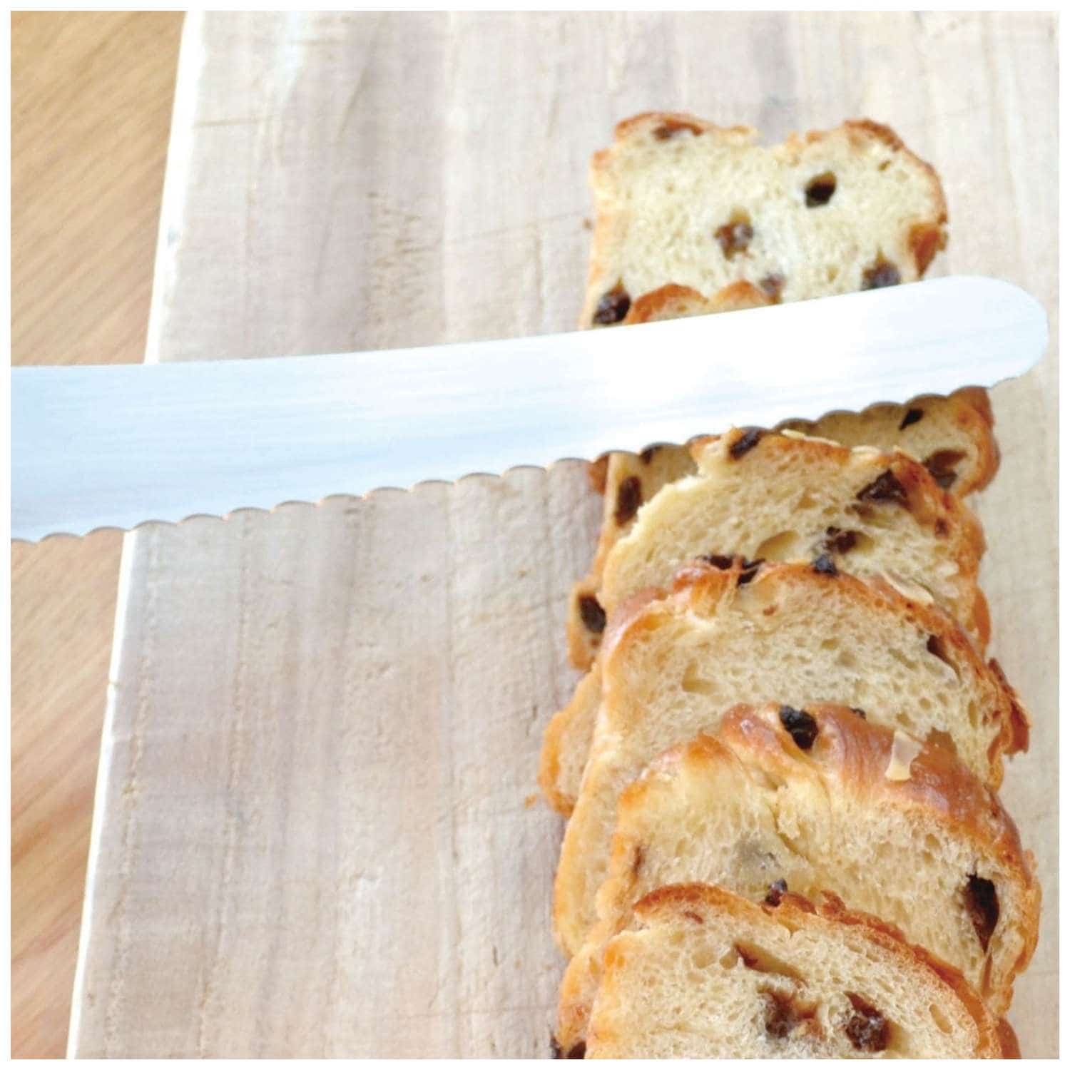 Nisaku Bread Knife 24 cm Tomita 3000
