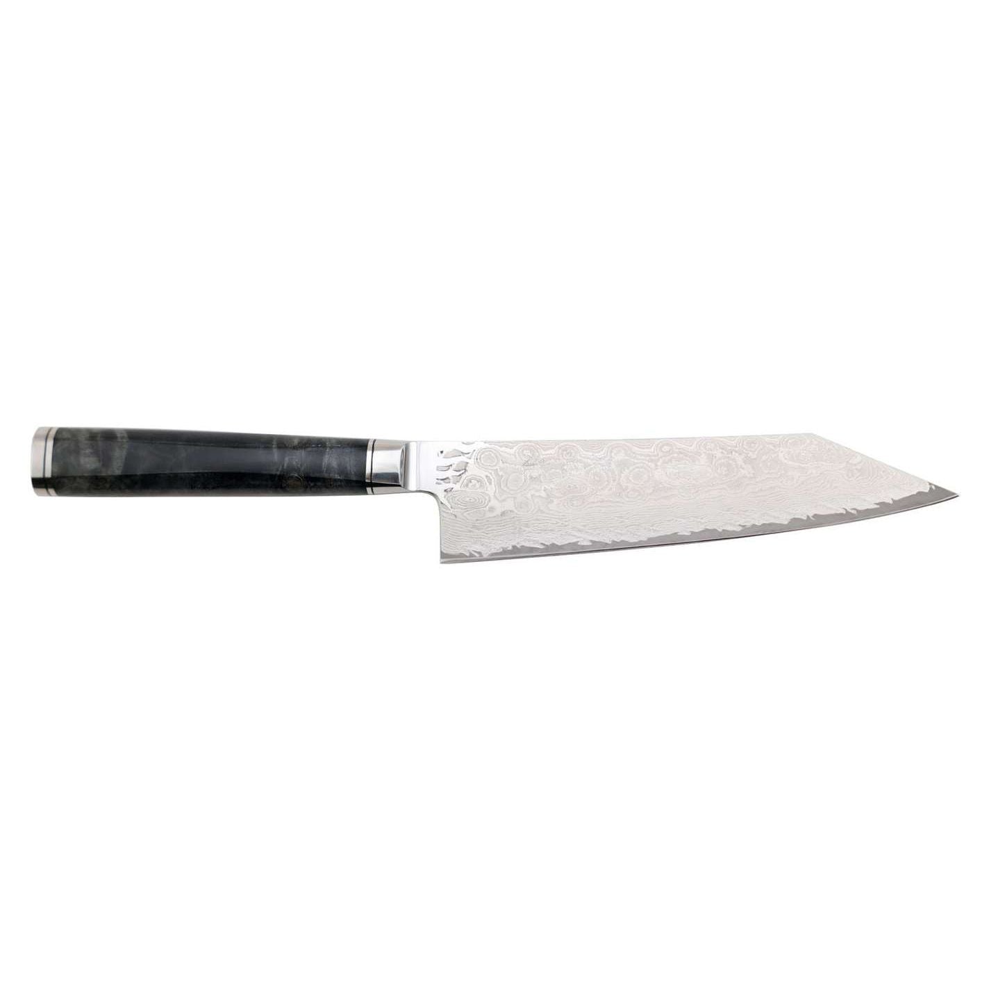 Ryusen Damascus Santoku Knife 17.5 cm Poplar Handle Oukokuryu MT OK-203