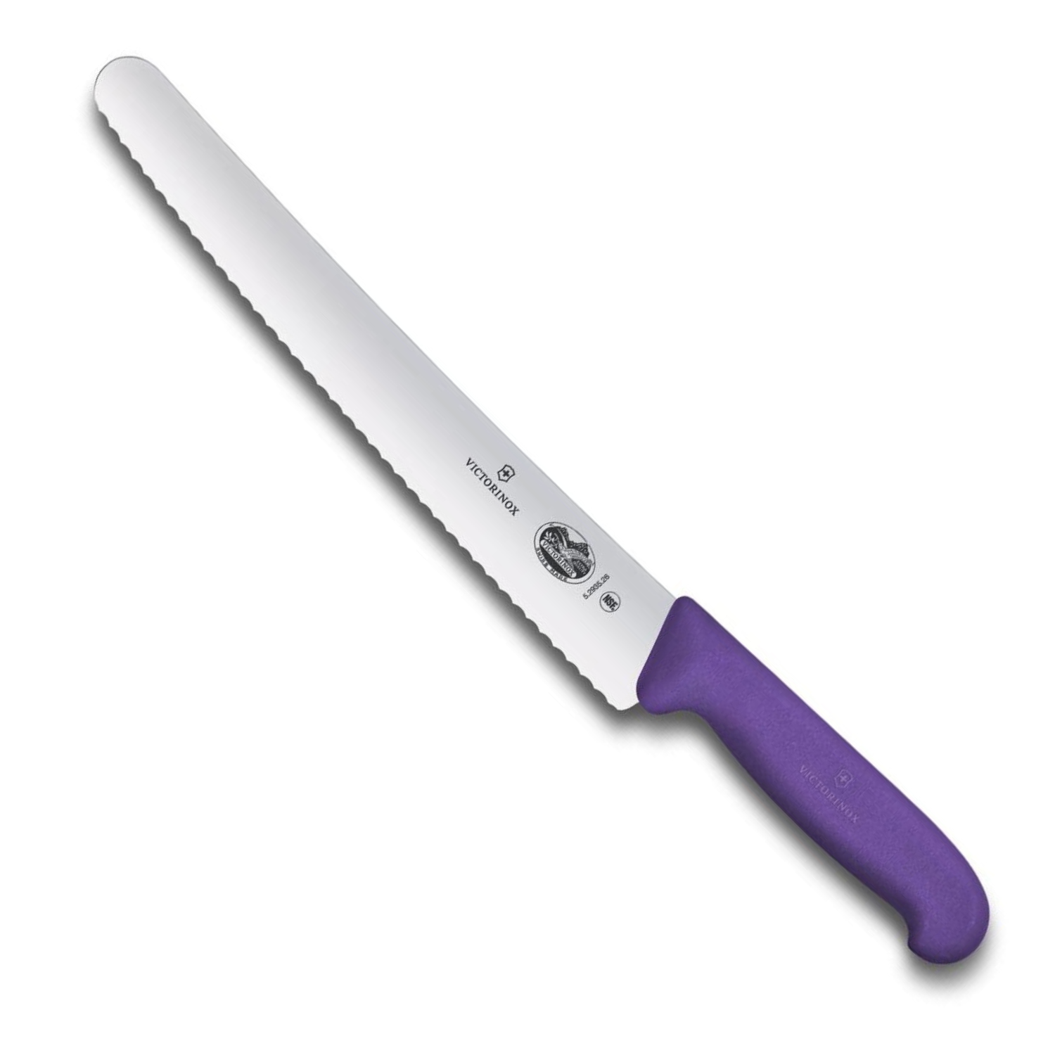 Victorinox Serrated Bread - Pastry Knife 26 cm Purple Handle Fibrox 5.2935.26B