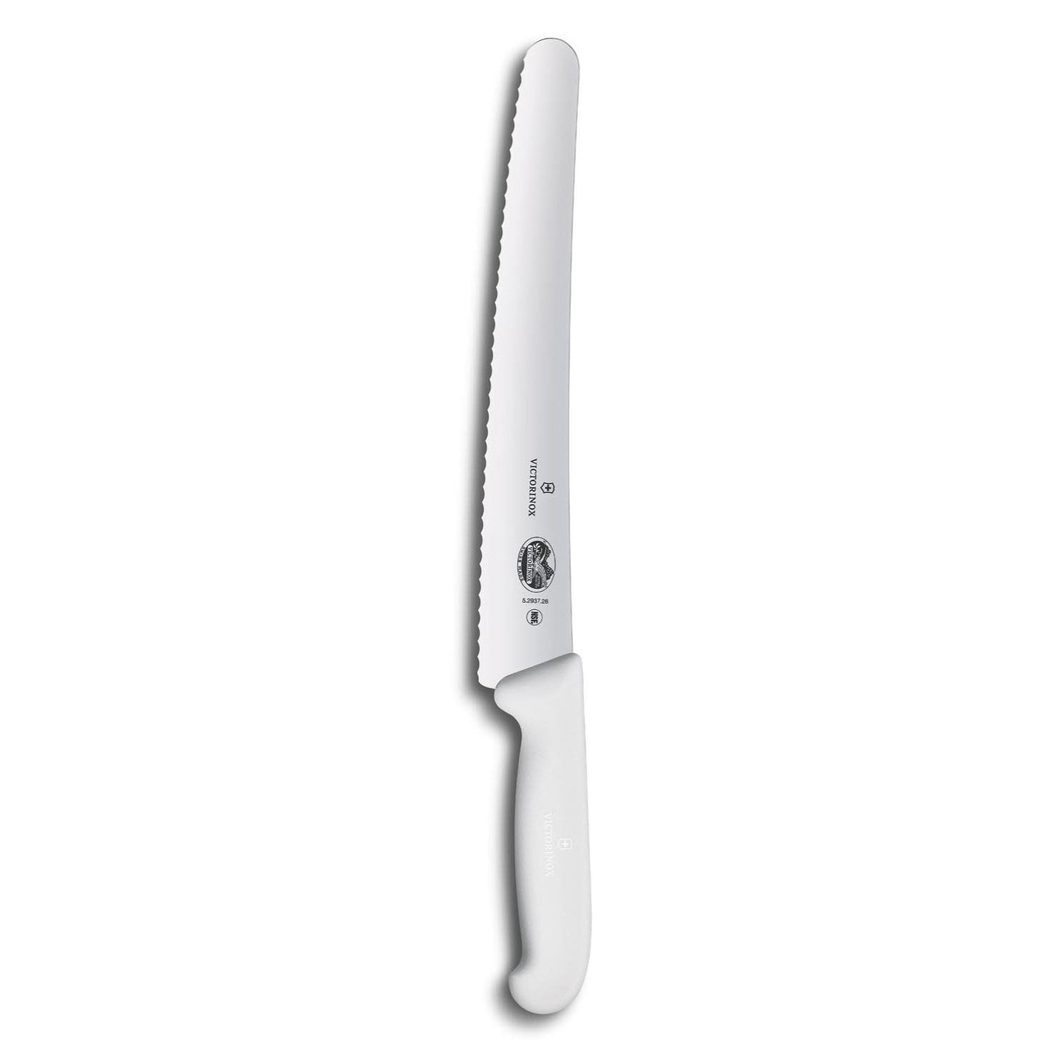 Victorinox Serrated Bread - Pastry Knife 26 cm White Handle Fibrox 5.2937.26B