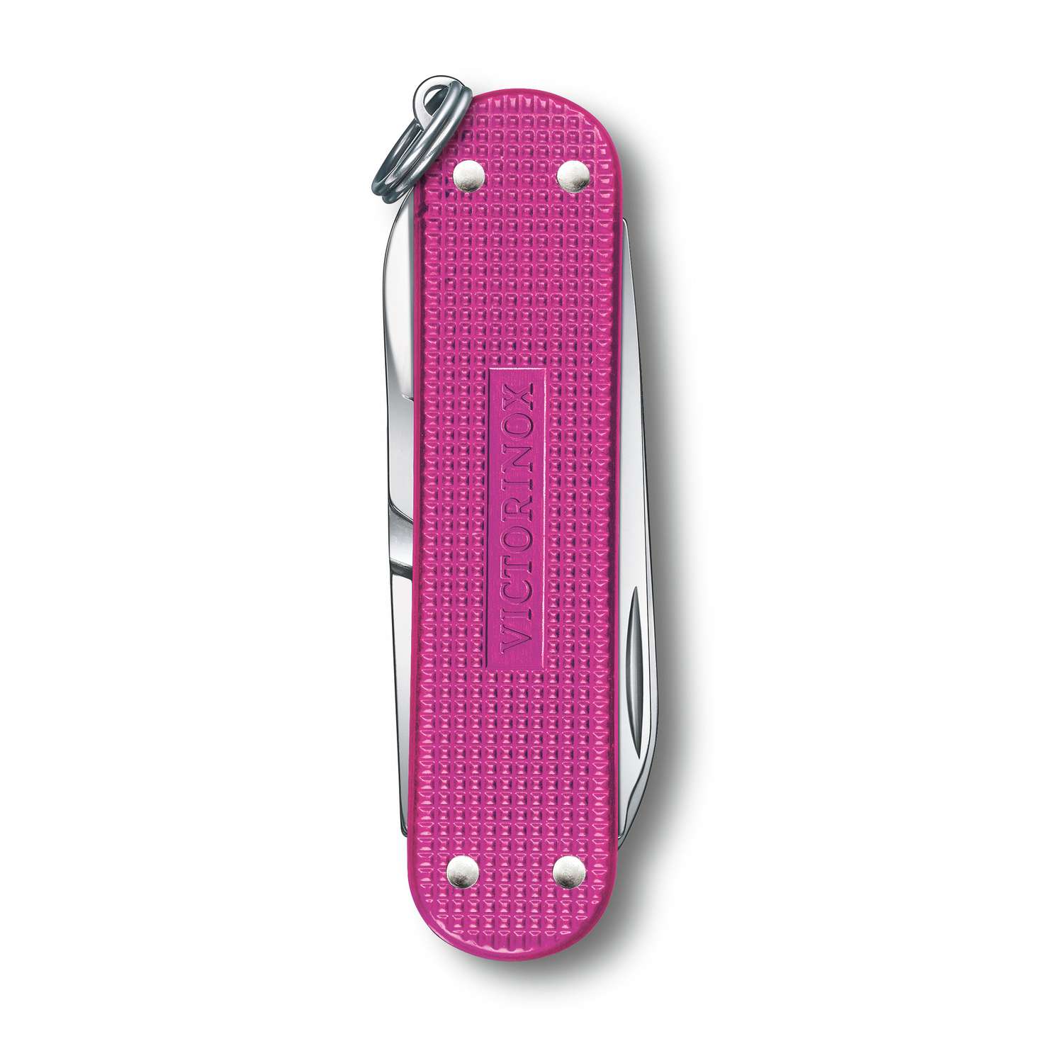 Victorinox Classic SD Alox Swiss Army Knife 58 mm 5 Functions Aluminium Scales Pink Flamingo Party