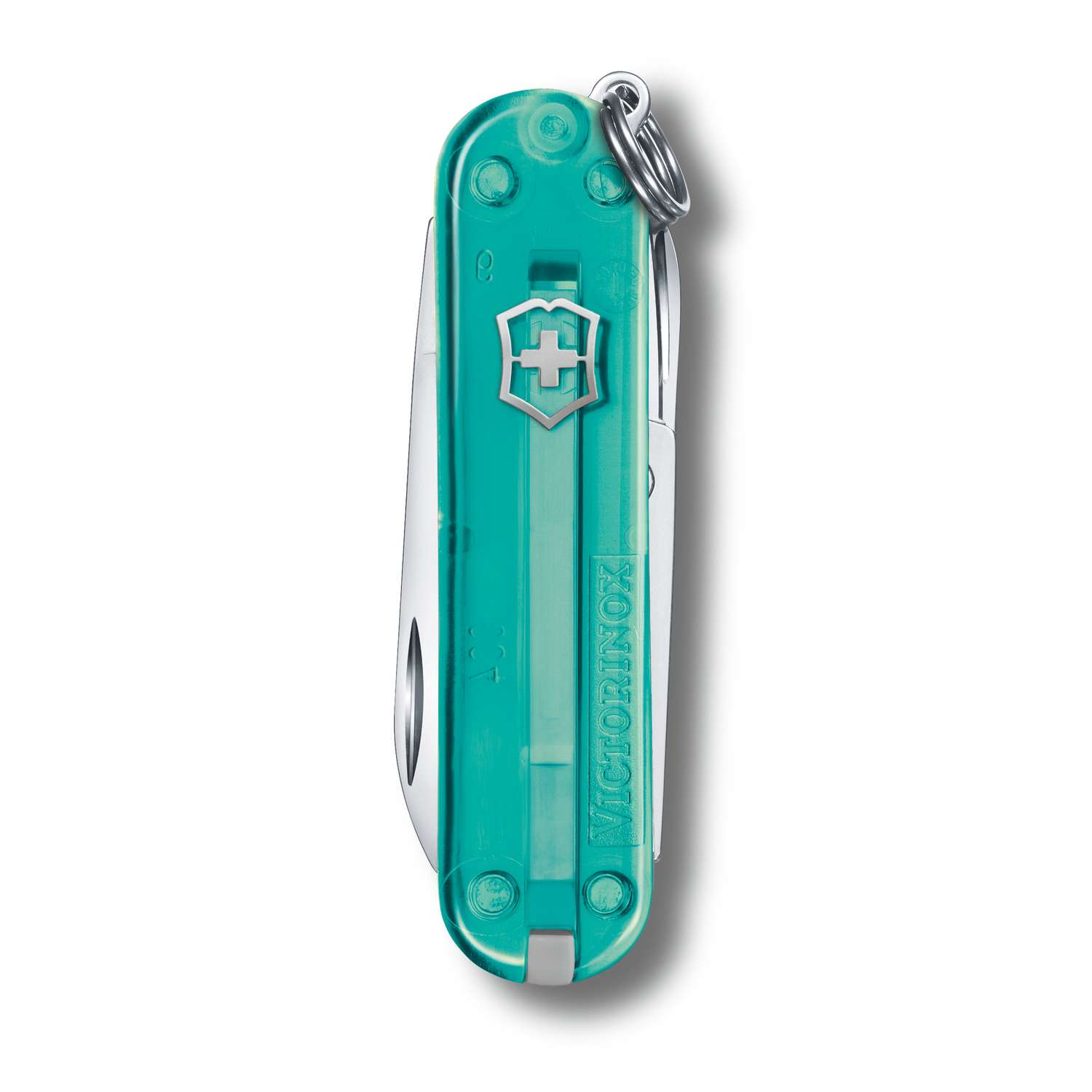 Victorinox Classic SD Swiss Army Knife 58 mm 7 Functions Turquoise Transparent Tropical Surf
