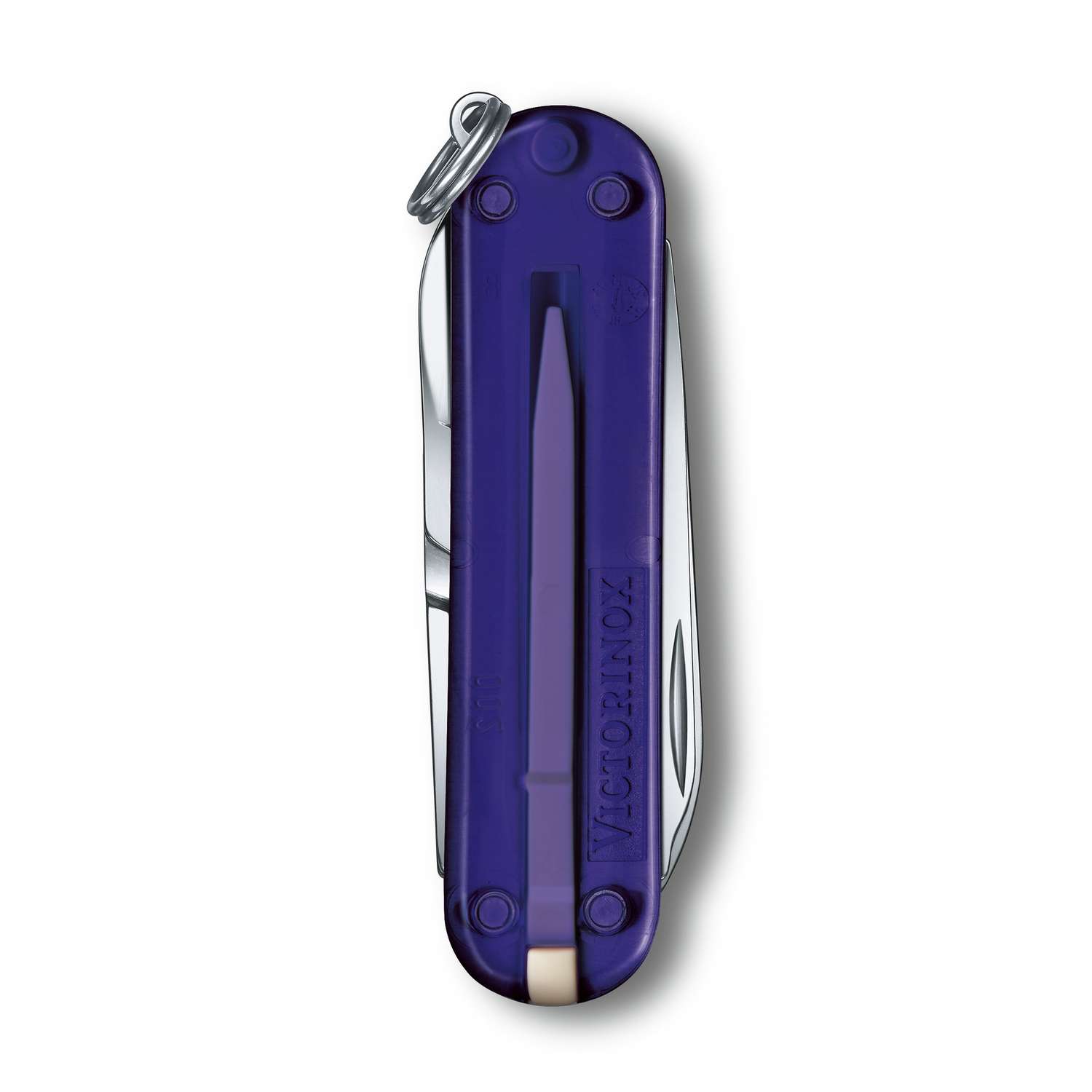 Victorinox Classic SD Swiss Army Knife 58 mm 7 Functions Purple Transparent Persian Indigo