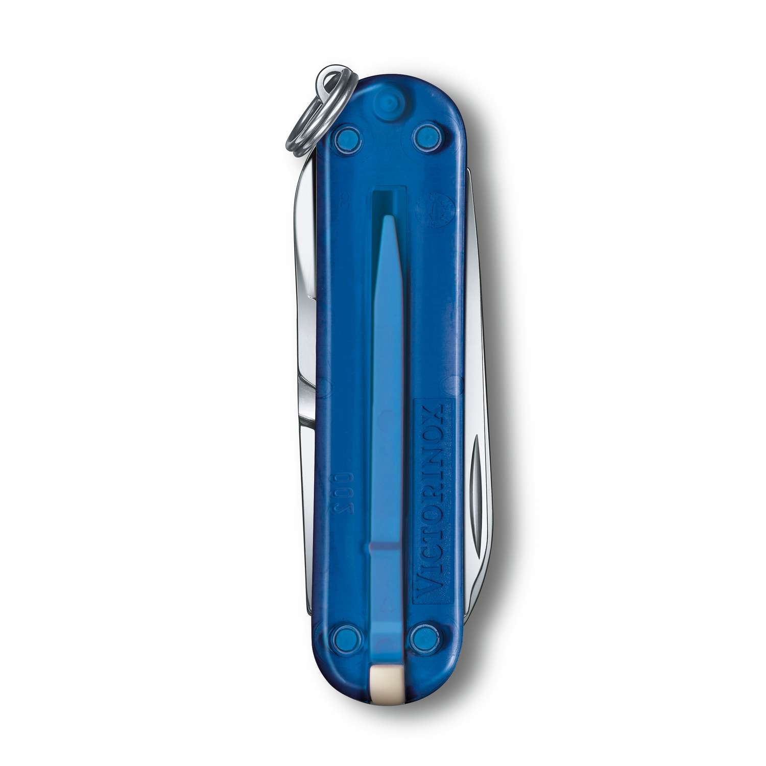Victorinox Classic SD Swiss Army Knife 58 mm 7 Functions Blue Transparent Deep Ocean 0.6223.T2G