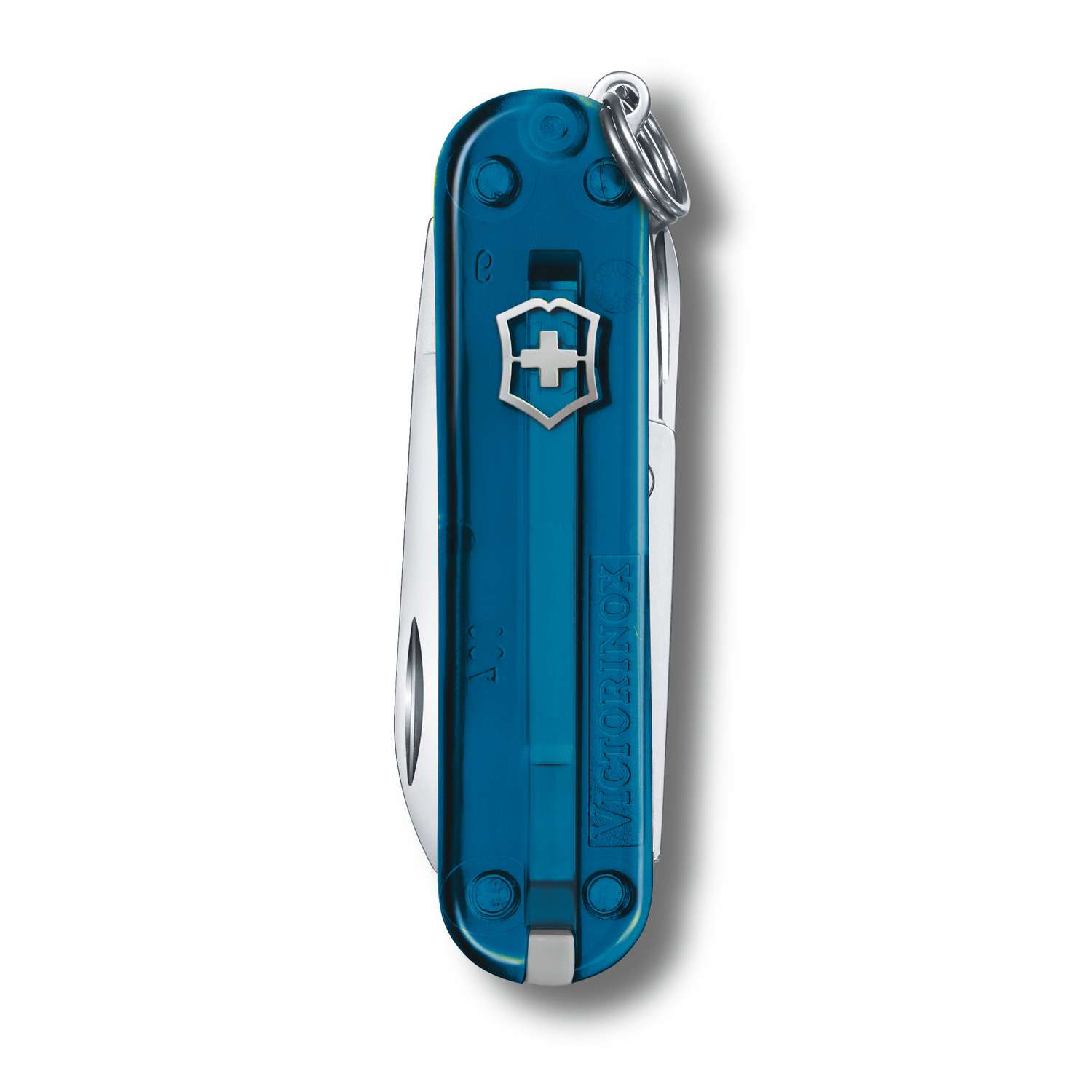 Victorinox Classic SD Swiss Army Knife 58 mm 7 Functions Blue Transparent Sky High