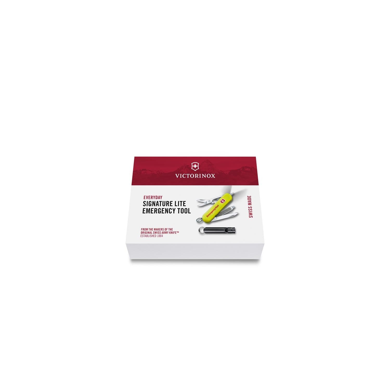 Victorinox Signature Lite Emergency Tool Swiss Army Multitool 58 mm 8 Functions Yellow Luminescent