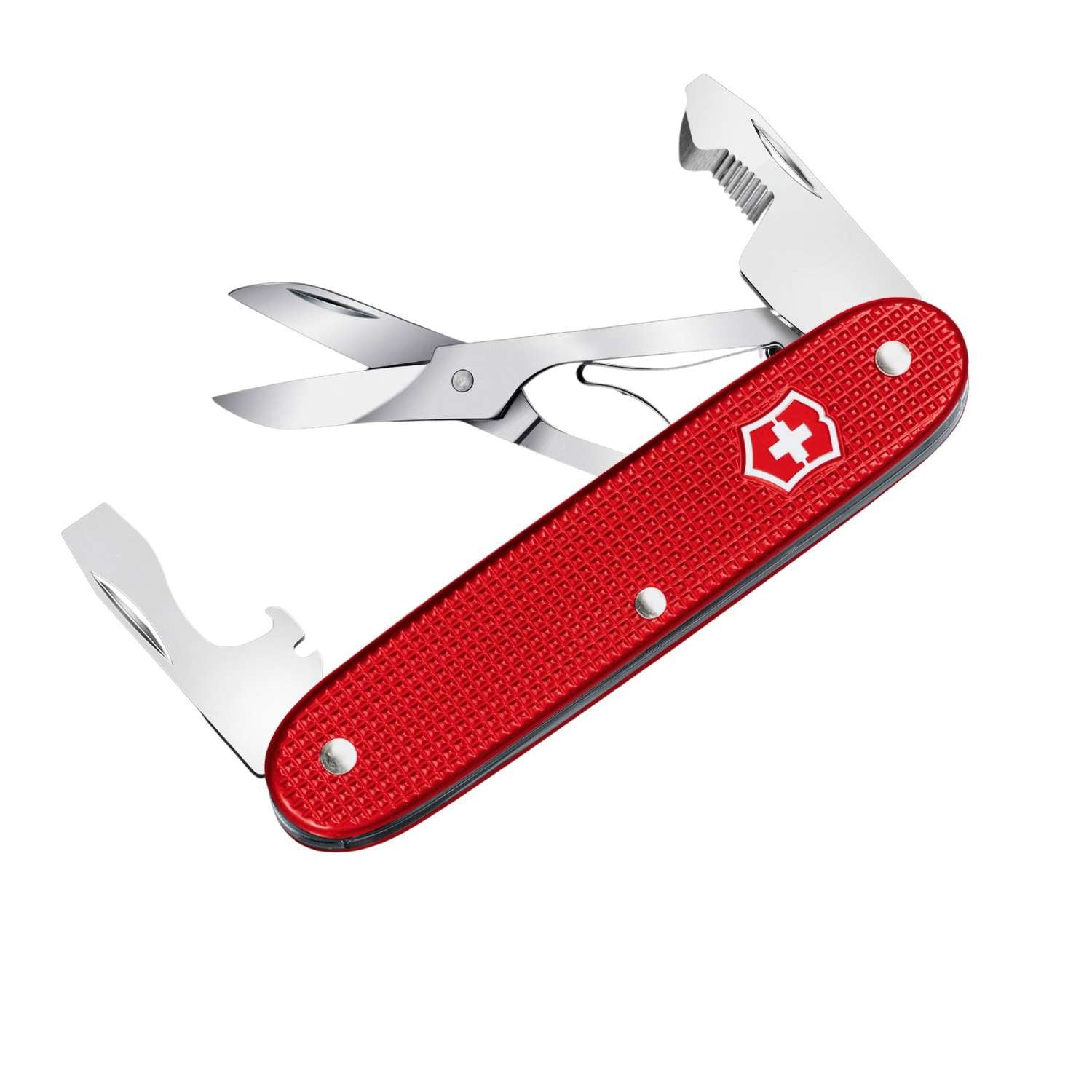 Victorinox Companion Slim Alox Swiss Army Knife 93 mm 6 Functions Aluminium Scales Red 0.8170.20