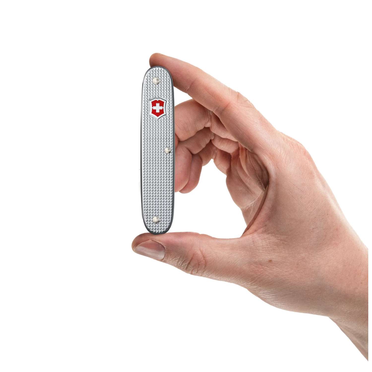 Victorinox Companion Slim Alox Swiss Army Knife 93 mm 6 Functions Aluminium Scales Silver 0.8170.26