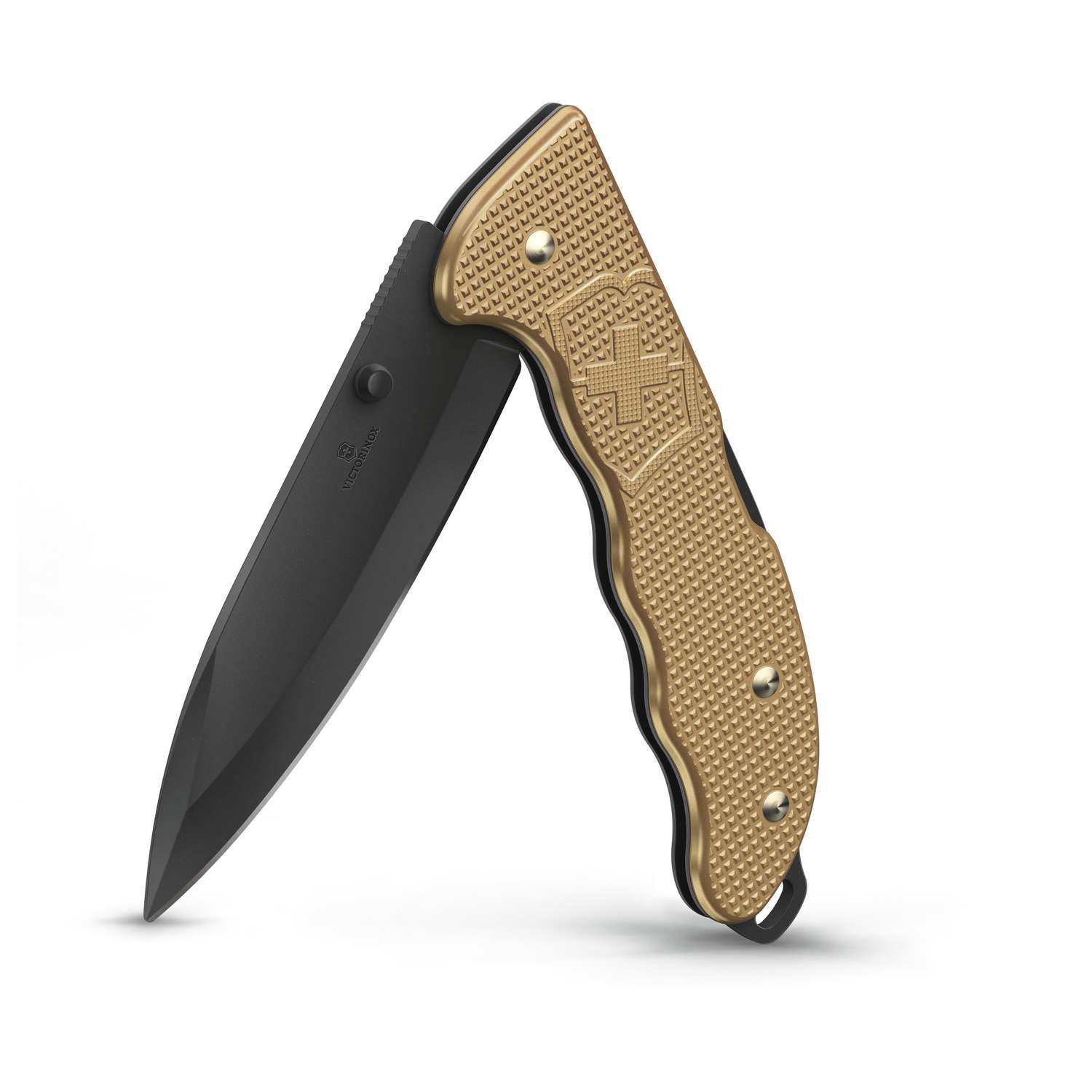Victorinox Evoke BS Alox Swiss Army Knife 136 mm 4 Functions Aluminium Scales Beige