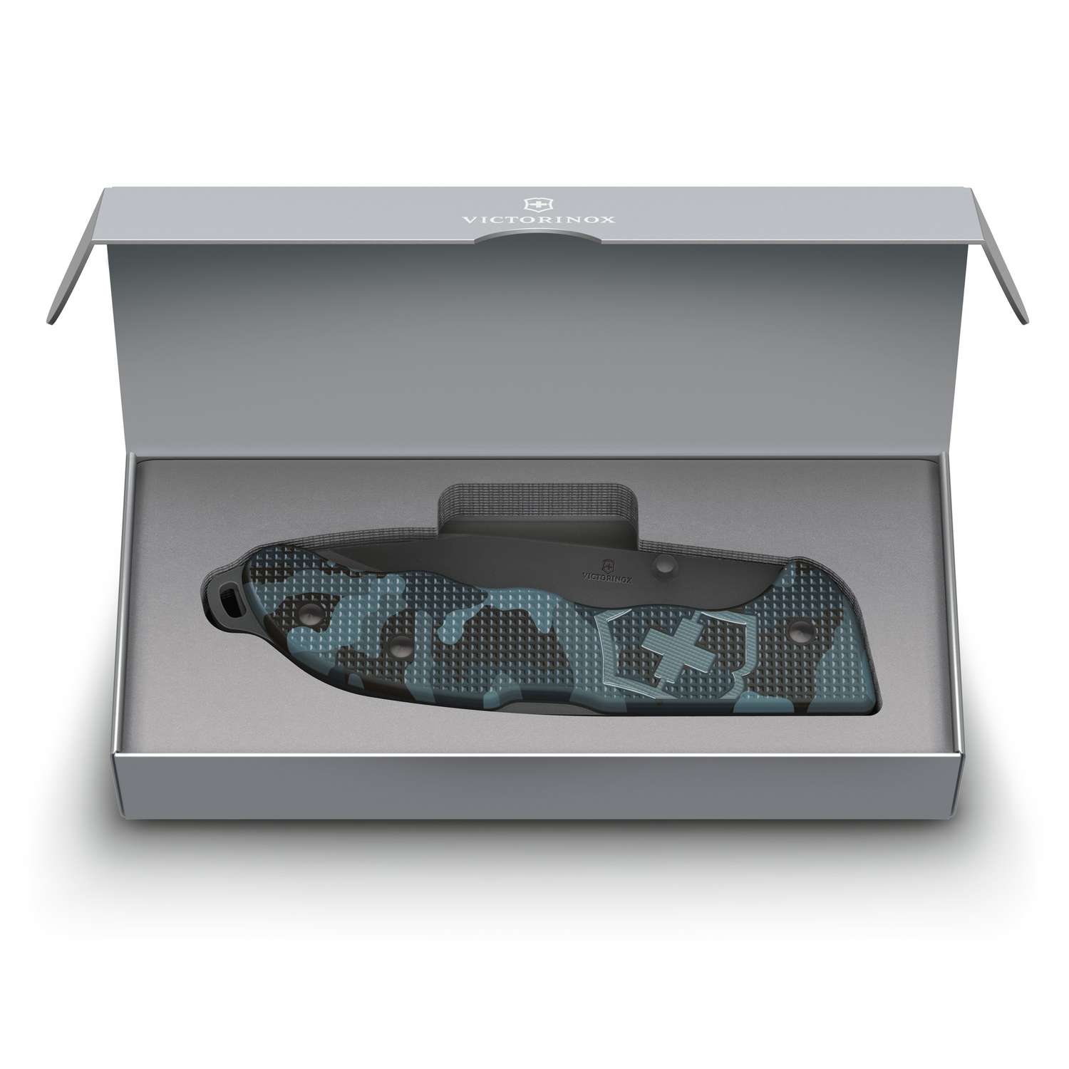 Victorinox Evoke BSH Alox Swiss Army Knife 136 mm 4 Functions Aluminium Scales Gray Navy Camouflage