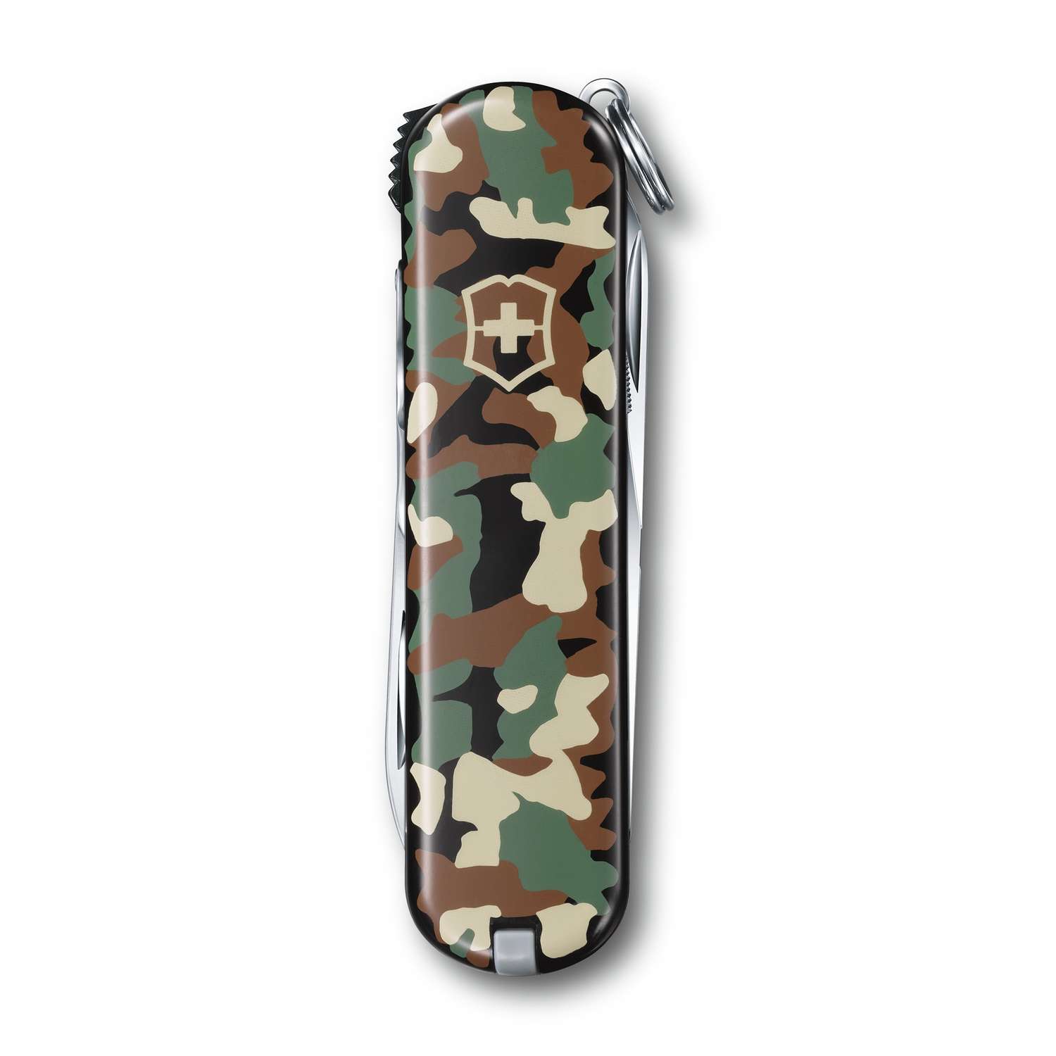 Victorinox Nail Clip 580 Swiss Army Knife 65 mm 8 Functions Pattern Camouflage 0.6463.94