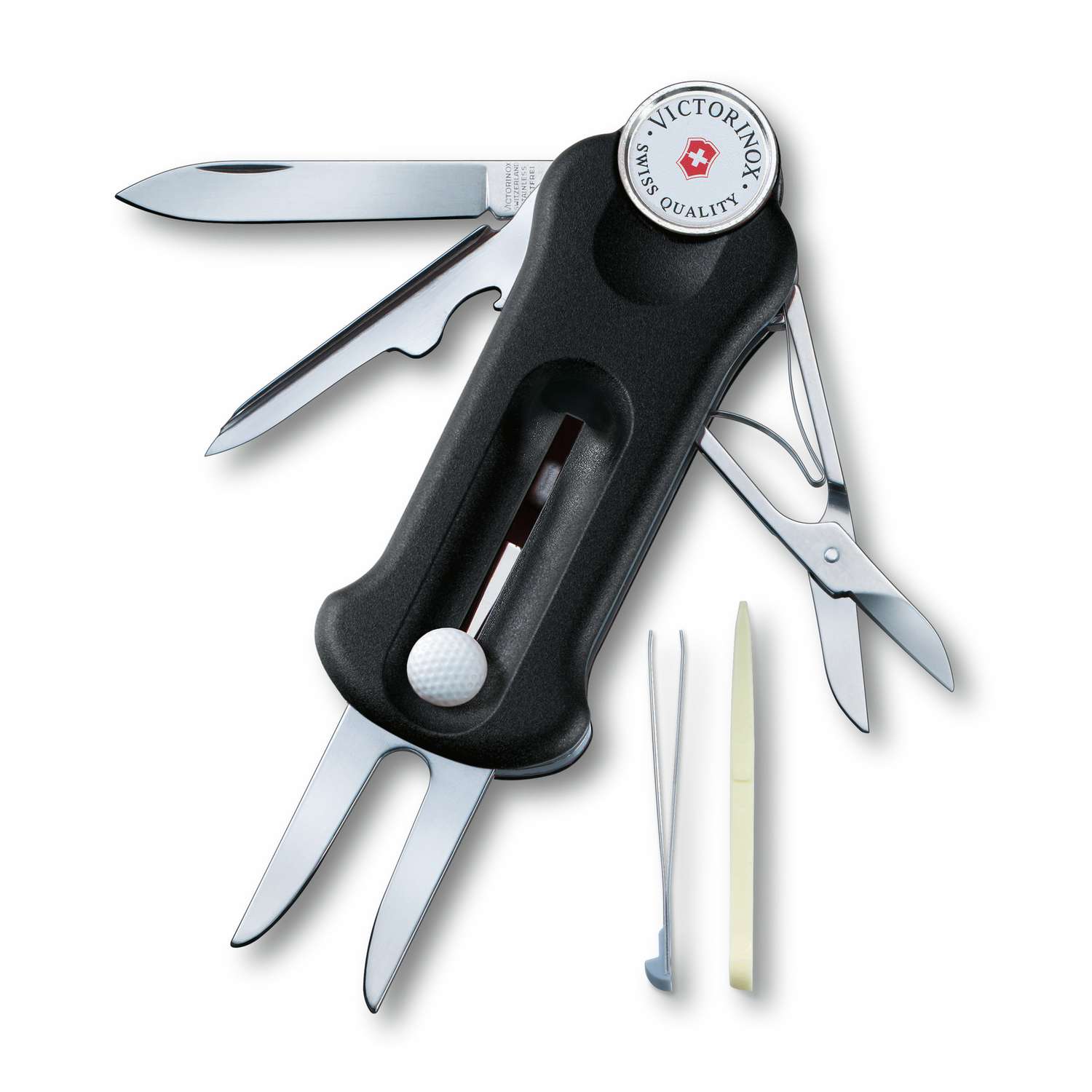 Victorinox Golf Tool Swiss Army Knife 91 mm 10 Functions Black 0.7052.3