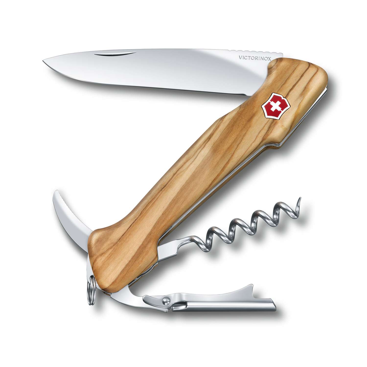 Victorinox Wine Master Wood Swiss Army Knife 130 mm 6 Functions Wooden Scales Beige 0.9701.64
