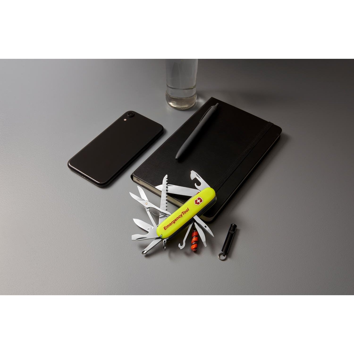 Victorinox Huntsman Lite Emergency Tool Swiss Army Multitool 91 mm 23 Functions Yellow Luminescent